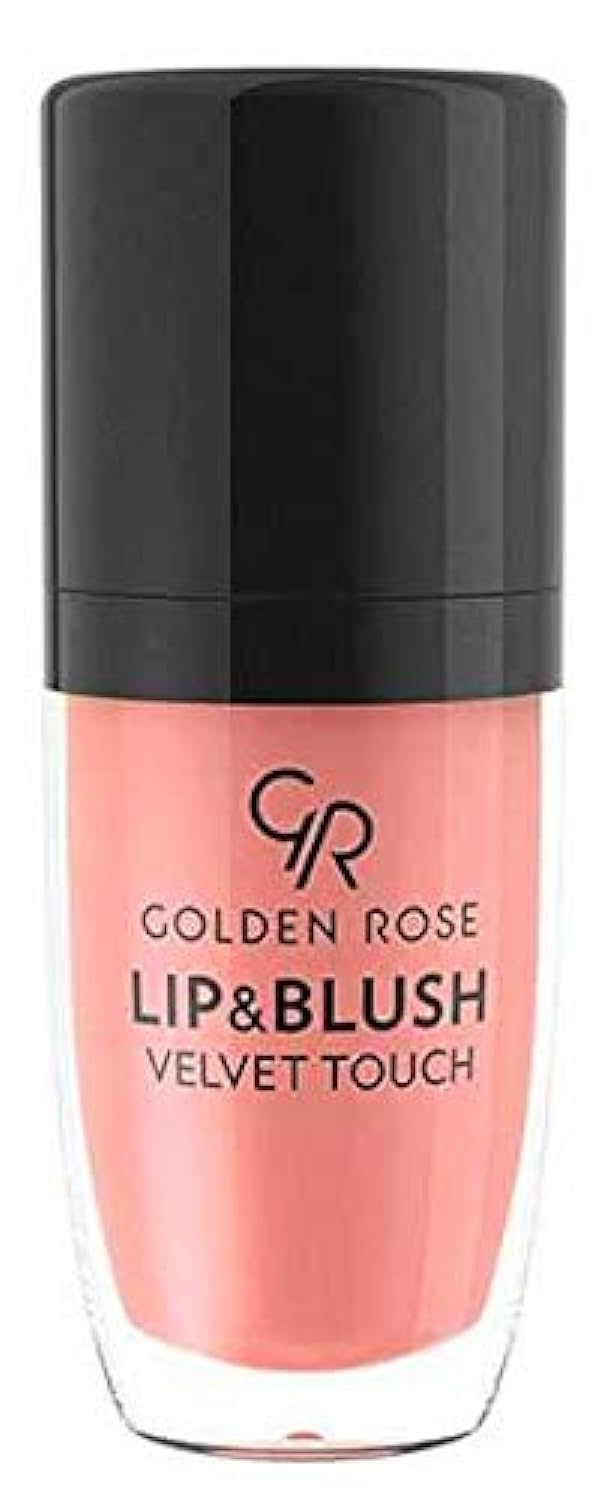 Golden Rose Lip & Blush Velvet Touch 4.5ml No:01 - Multipurpose Cosmetic for Lips and Cheeks