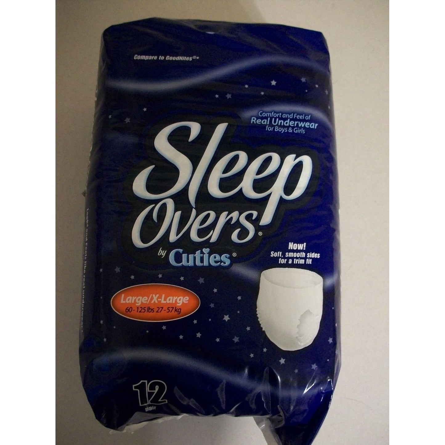First Quality Sleep Overs Youth Pants Large/X-Large 65-125 Lbs - (case 4x12) Underwear Pasteur Pharmacy
