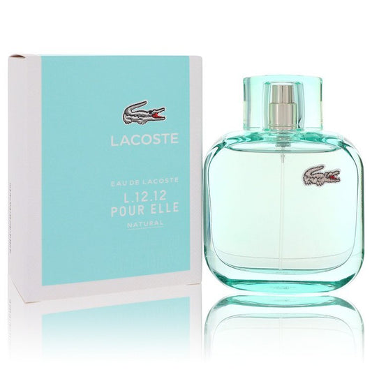 Lacoste Eau De Lacoste L.12.12 Natural by Lacoste Eau De Toilette Spray 3 oz (Women) Lacoste Lacoste
