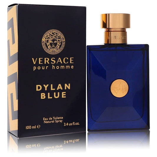 Versace Pour Homme Dylan Blue by Versace Eau De Toilette Spray 3.4 oz (Men) Versace Versace