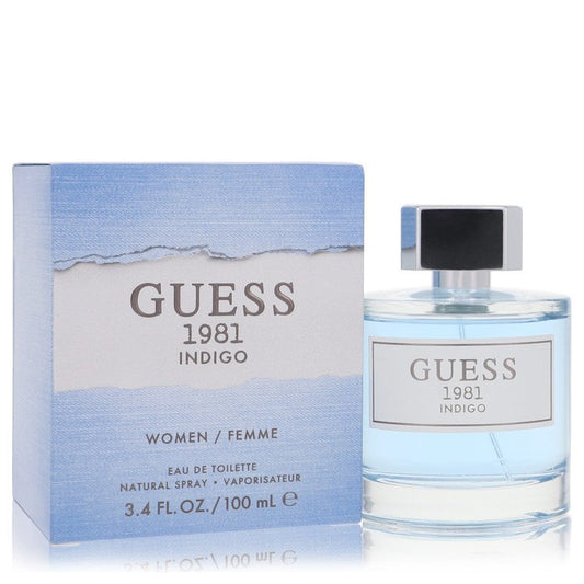 Guess 1981 Indigo by Guess Eau De Toilette Spray 3.4 oz (Women) Guess Guess