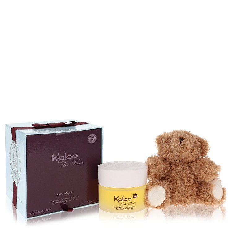 Kaloo Les Amis by Kaloo Eau De Senteur Spray / Room Fragrance Spray (Alcohol Free) + Free Fluffy Bear 3.4 oz (Men) Kaloo Kaloo