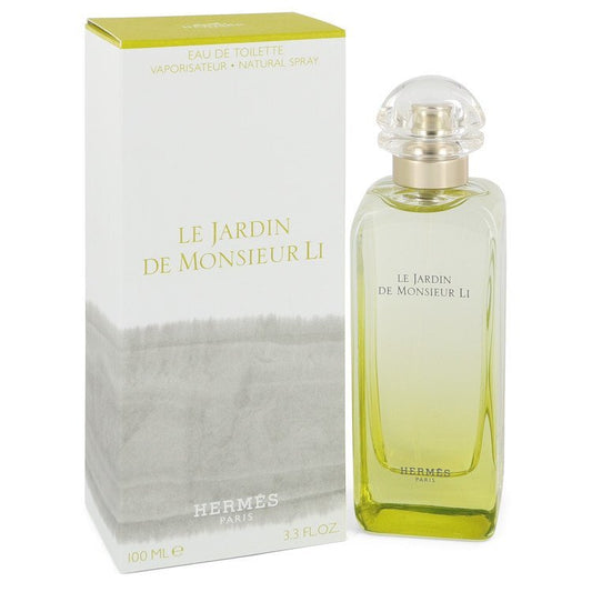 Le Jardin De Monsieur Li by Hermes Eau De Toilette Spray (Unisex) 3.3 oz (Men) Hermes Hermes