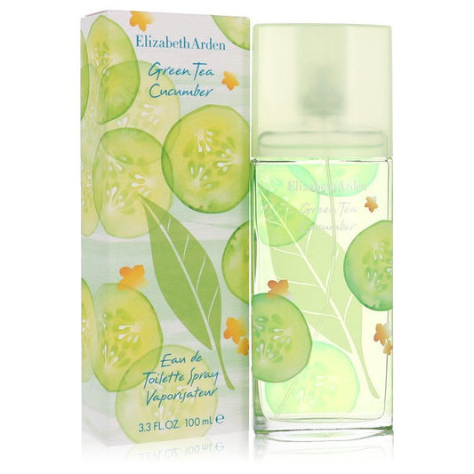 Green Tea Cucumber by Elizabeth Arden Eau De Toilette Spray 3.3 oz (Women) Elizabeth Arden Elizabeth Arden