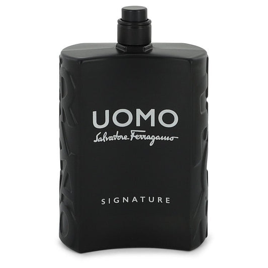 Salvatore Ferragamo Uomo Signature by Salvatore Ferragamo Eau De Parfum Spray (Tester) 3.4 oz (Men) Salvatore Ferragamo Salvatore Ferragamo