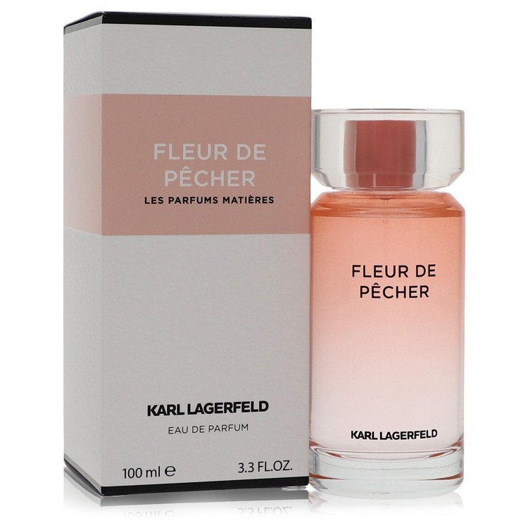 Fleur De Pecher by Karl Lagerfeld Eau De Parfum Spray 3.3 oz (Women) Karl Lagerfeld Karl Lagerfeld