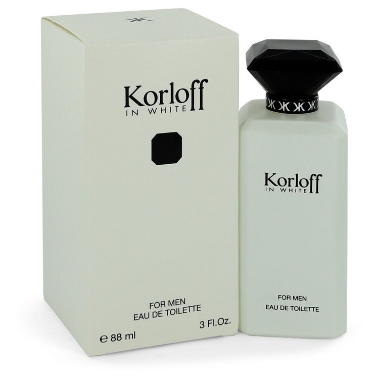 Korloff in White by Korloff Eau De Toilette Spray 3 oz (Men) Korloff Korloff