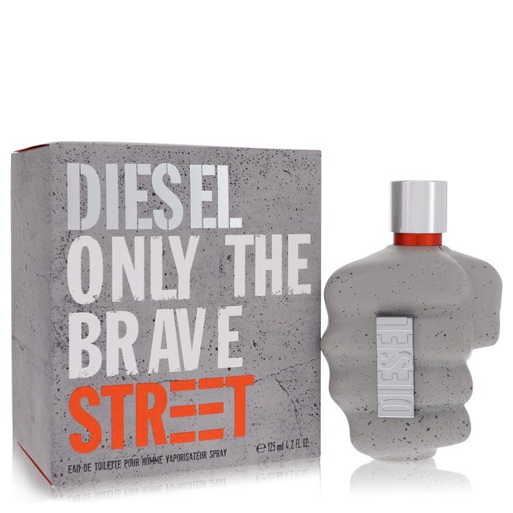 Diesel Only the Brave Street Eau de Toilette Spray 4.2 oz for Men Health & Beauty > Personal Care > Fragrances Diesel