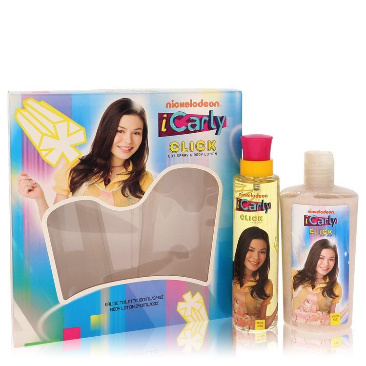iCarly Click by Marmol & Son Gift Set -- 3.4 oz Eau De Toilette Spray + 8 oz Body Lotion (Women) Marmol & Son Marmol & Son