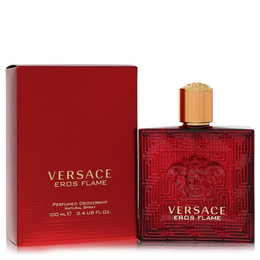 Versace Eros Flame by Versace Deodorant Spray 3.4 oz (Men) Versace Versace