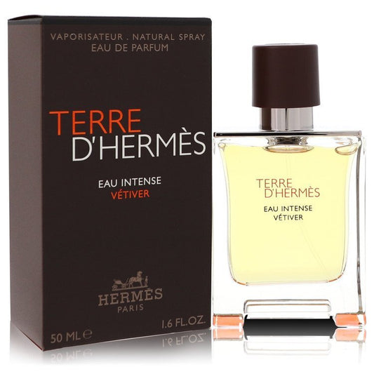 Terre D'hermes Eau Intense Vetiver by Hermes Eau De Parfum Spray 1.7 oz (Men) Hermes Hermes