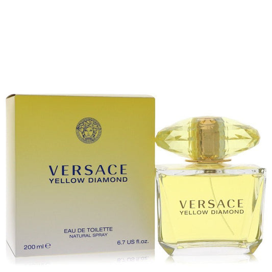 Versace Yellow Diamond by Versace Eau De Toilette Spray 6.7 oz (Women) Versace Versace