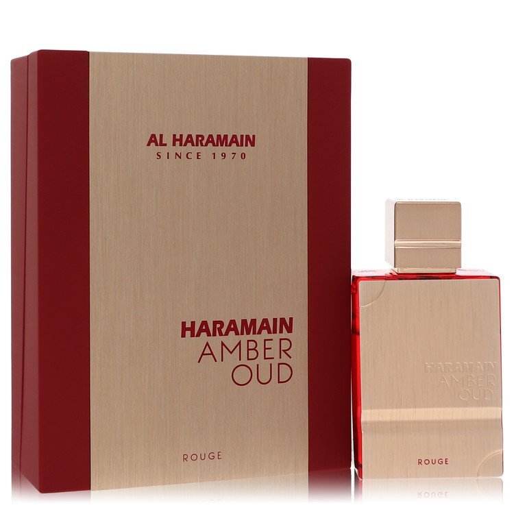 Al Haramain Amber Oud Rouge Eau de Parfum Spray 2 oz for Men Al Haramain Al Haramain
