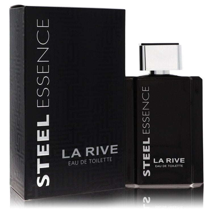 La Rive Steel Essence by La Rive Eau De Toilette Spray 3.3 oz (Men) La Rive La Rive