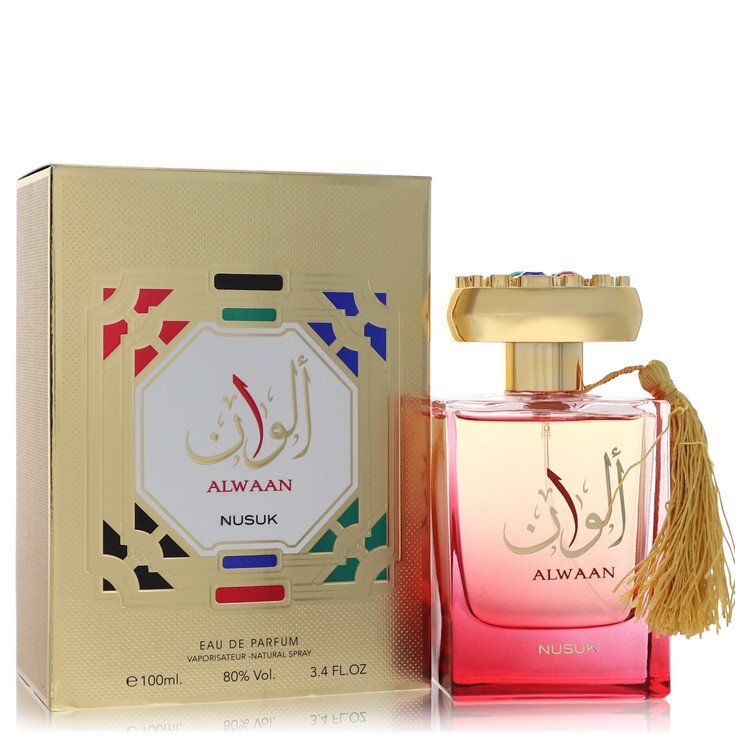 Alwaan by Nusuk Eau De Parfum Spray (Unisex) 3.4 oz (Women) Nusuk Nusuk