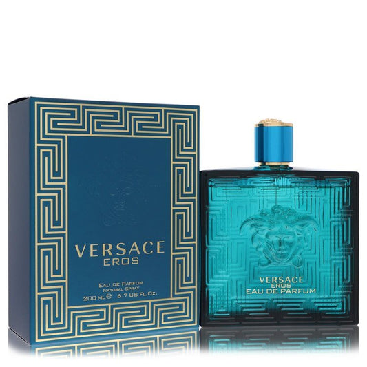 Versace Eros by Versace Eau De Parfum Spray 6.8 oz (Men) Versace Versace