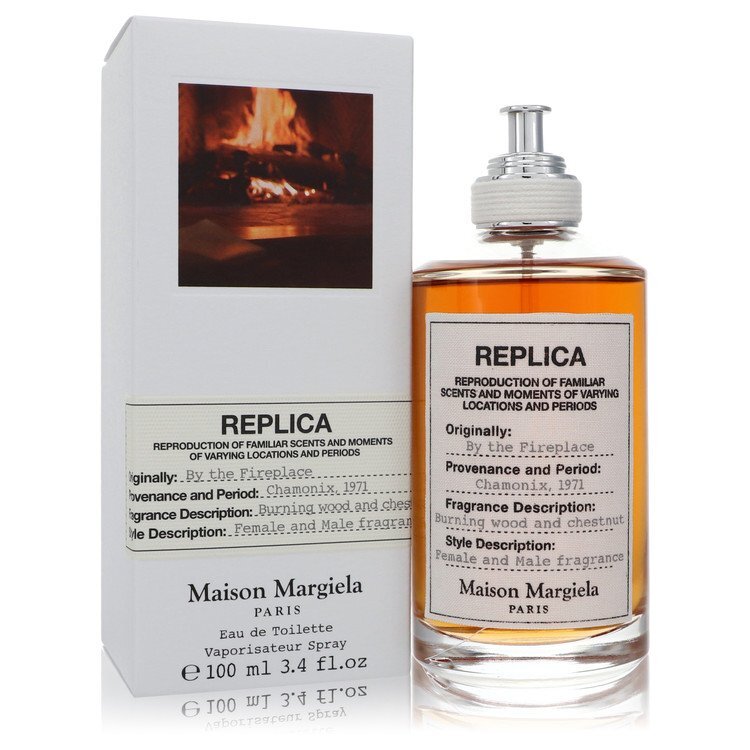 Replica By The Fireplace by Maison Margiela Eau De Toilette Spray (Unisex) 3.4 oz (Women) Maison Margiela Maison Margiela