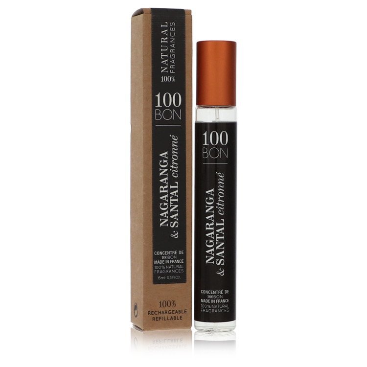 100 Bon Nagaranga & Santal Citronne by 100 Bon Mini Concentree De Parfum (Unisex Refillable) .5 oz (Men) 100 Bon 100 Bon