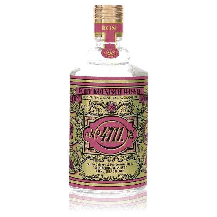 4711 Floral Collection Rose Eau de Cologne Spray Tester 3.4 oz Unisex 4711 4711