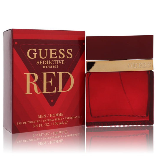 Guess Seductive Homme Red by Guess Eau De Toilette Spray 3.4 oz (Men) Guess Guess