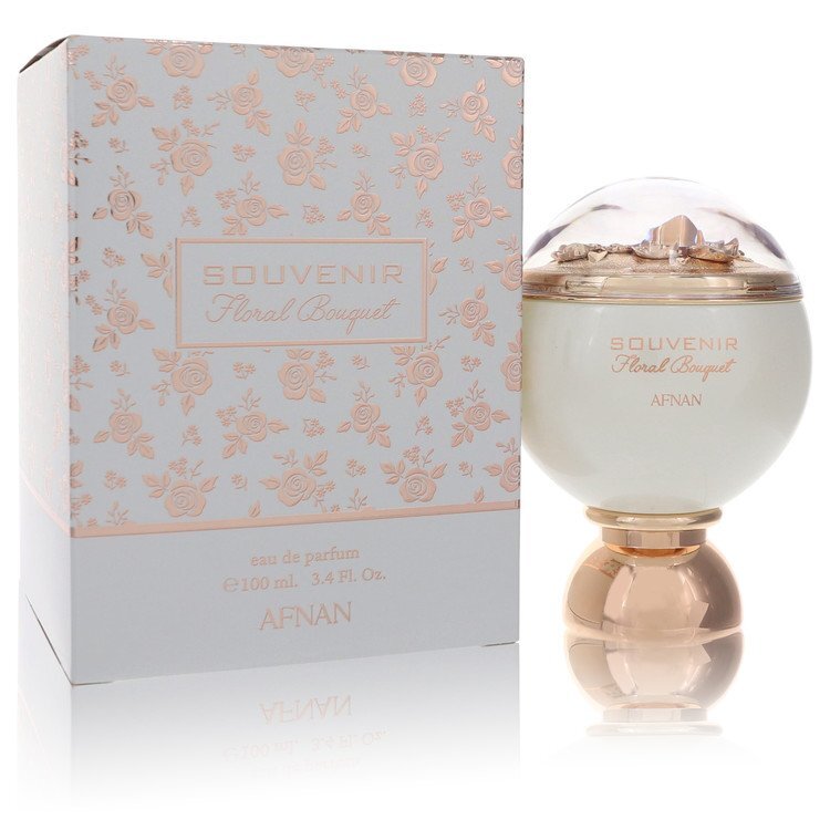 Afnan Souvenir Floral Bouquet Eau de Parfum Spray 3.4 oz for Women Afnan Afnan