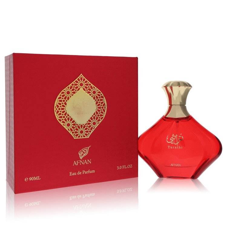 Afnan Turathi Red Eau de Parfum Spray 3 oz for Women Afnan Afnan