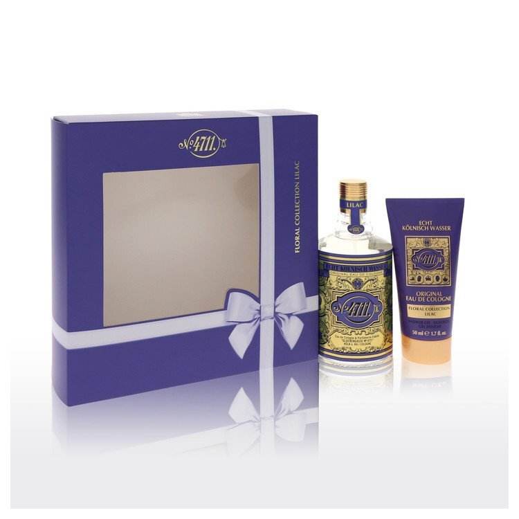 4711 Lilac Gift Set Unisex - 3.4 oz Eau de Cologne Spray + 1.7 oz Shower Gel 4711 4711