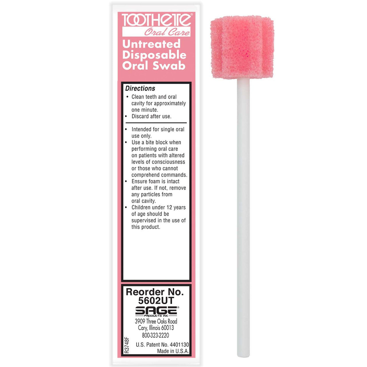 Toothette Disposable Oral Swab Oral Care Pasteur Pharmacy