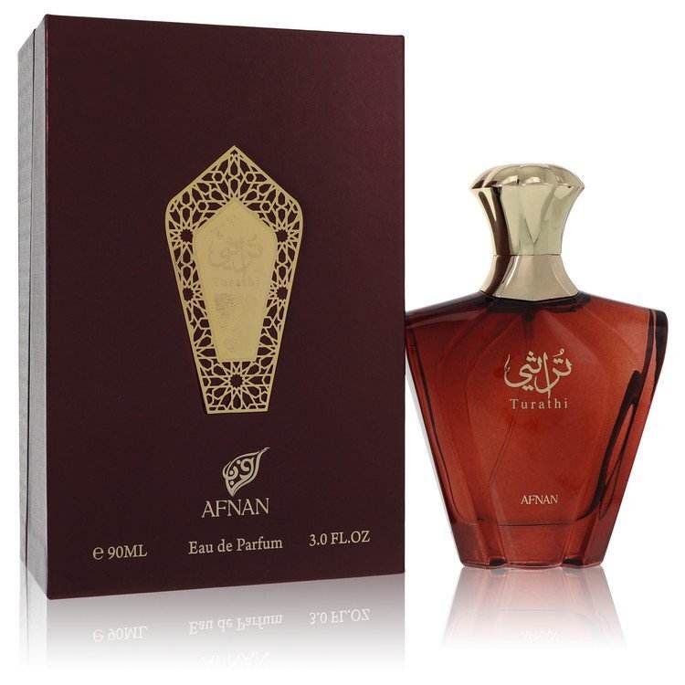 Afnan Turathi Brown Eau de Parfum Spray 3 oz for Men Afnan Afnan