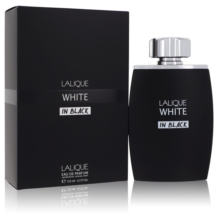 Lalique White In Black by Lalique Eau De Parfum Spray 4.2 oz (Men) Lalique Lalique