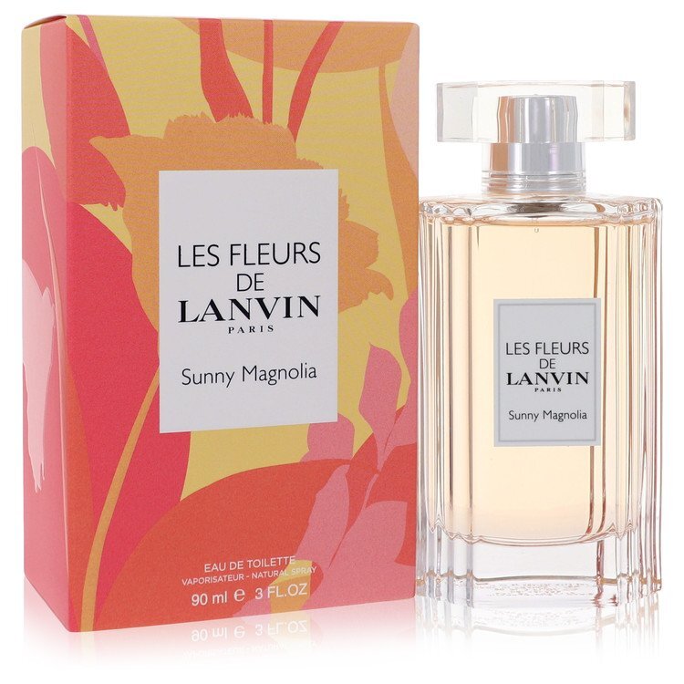 Les Fleurs De Lanvin Sunny Magnolia by Lanvin Eau De Toilette Spray 3 oz (Women) Lanvin Lanvin