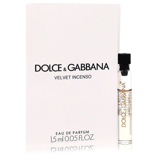 Dolce & Gabbana Velvet Incenso by Dolce & Gabbana Vial (sample) .05 oz (Women) Dolce & Gabbana Dolce & Gabbana