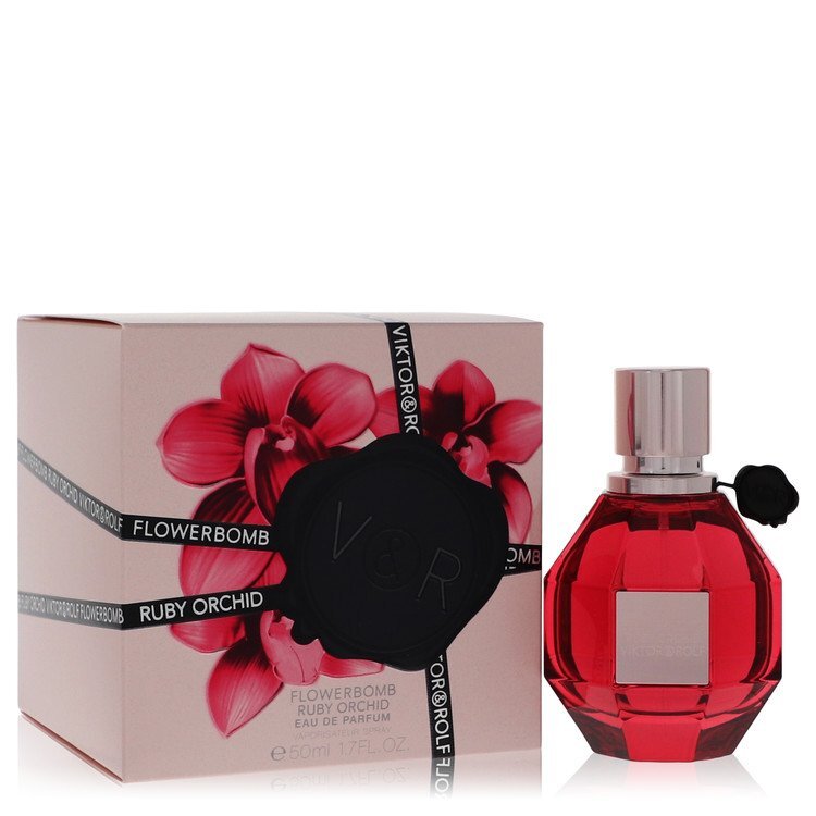 Flowerbomb Ruby Orchid by Viktor & Rolf Eau De Parfum Spray 1.7 oz (Women) Viktor & Rolf Viktor & Rolf
