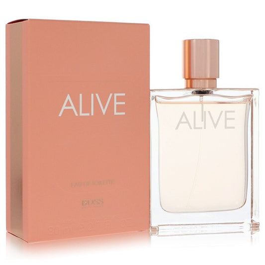 Boss Alive by Hugo Boss Eau De Toilette Spray 2.7 oz (Women) Hugo Boss Hugo Boss