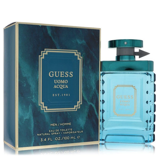 Guess Uomo Acqua by Guess Eau De Toilette Spray 3.4 oz (Men) Guess Guess