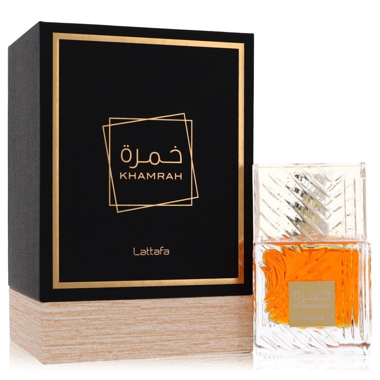 Lattafa Khamrah by Lattafa Eau De Parfum Spray (Unisex) 3.4 oz (Men) Lattafa Lattafa