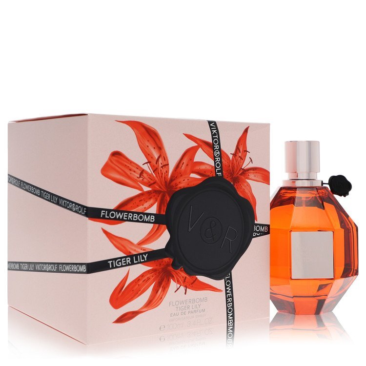 Flowerbomb Tiger Lily by Viktor & Rolf Eau De Parfum Spray 3.4 oz (Women) Viktor & Rolf Viktor & Rolf