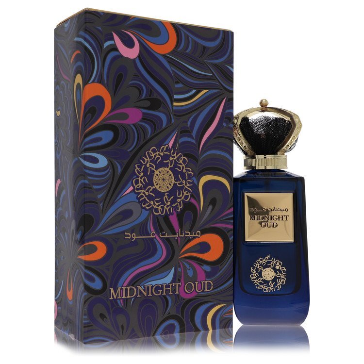 Ard Al Zaafaran Midnight Oud Eau de Parfum Spray 3.4 oz for Unisex Al Zaafaran Al Zaafaran