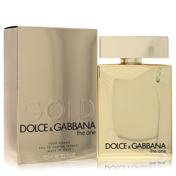 The One Gold by Dolce & Gabbana Eau De Parfum Intense Spray 3.3 oz (Men) Dolce & Gabbana Dolce & Gabbana