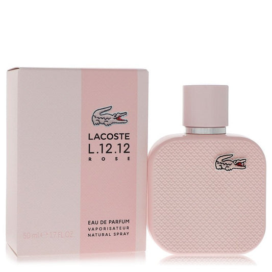 Lacoste Eau De Lacoste L.12.12 Rose by Lacoste Eau De Parfum Spray 1.7 oz (Women) Lacoste Lacoste