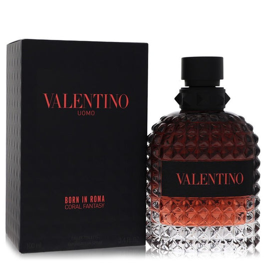 Valentino Uomo Born in Roma Coral Fantasy by Valentino Eau De Toilette Spray 3.4 oz (Men) Valentino Valentino