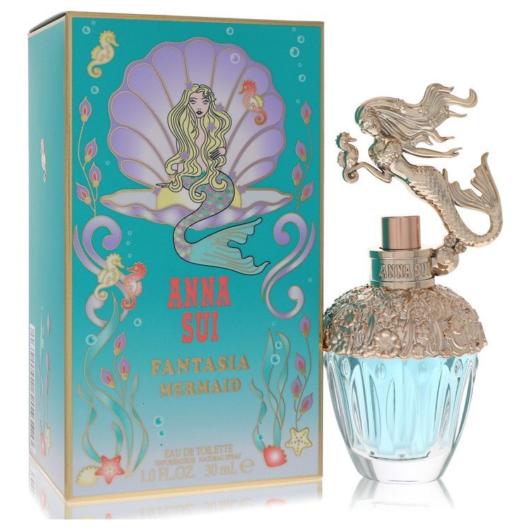 Anna Sui Fantasia Mermaid Eau de Toilette Spray 1 oz for Women Anna Sui Anna Sui