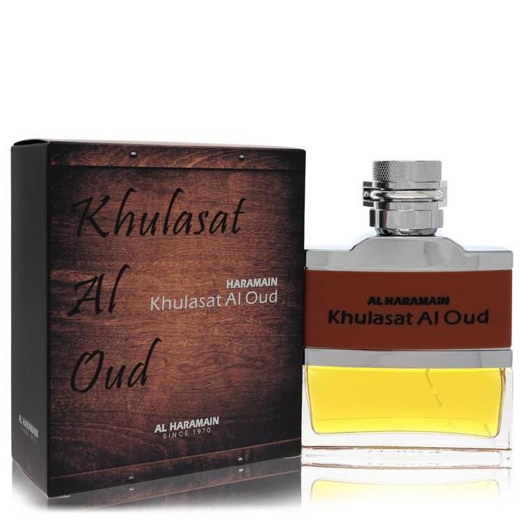Al Haramain Khulasat Al Oud Eau de Parfum Spray 3.4 oz Unisex Al Haramain Al Haramain