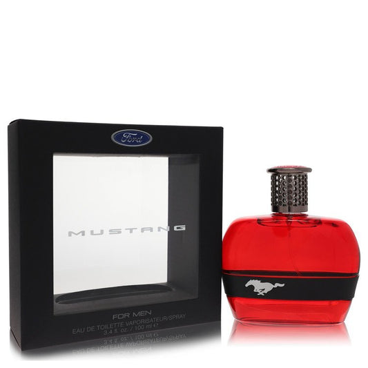 Ford Mustang Red by Estee Lauder Eau De Toilette Spray 3.4 oz (Men) Estee Lauder Estee Lauder