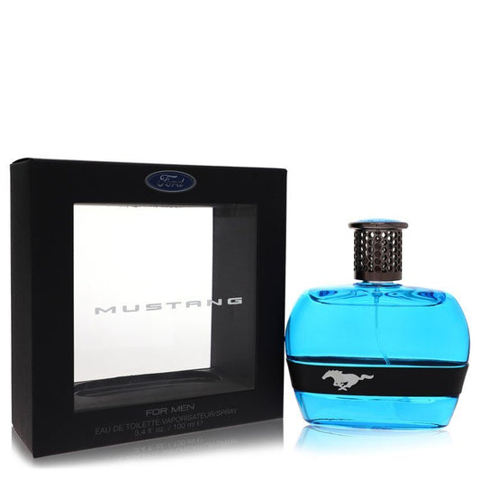 Ford Mustang Blue by Estee Lauder Eau De Toilette Spray 3.4 oz (Men) Estee Lauder Estee Lauder
