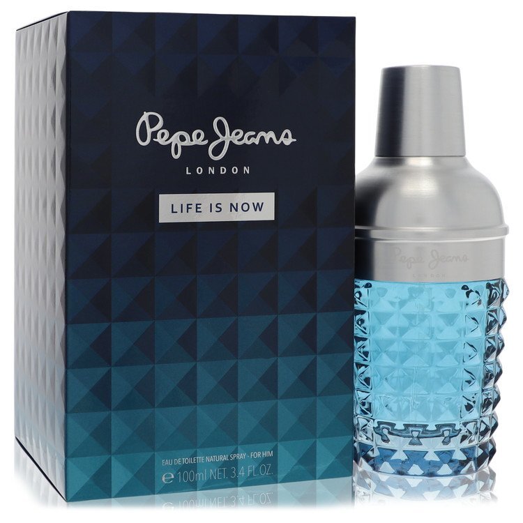 Pepe Jeans Life is Now by Pepe Jeans London Eau De Toilette Spray 3.4 oz (Men) Pepe Jeans London Pepe Jeans London