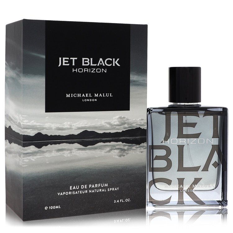 Jet Black Horizon by Michael Malul Eau De Parfum Spray 3.4 oz (Men)