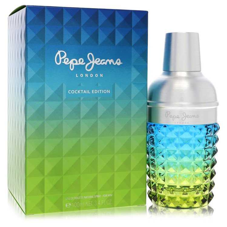 Pepe Jeans Cocktail Edition by Pepe Jeans London Eau De Toilette Spray 3.4 oz (Men) Pepe Jeans London Pepe Jeans London