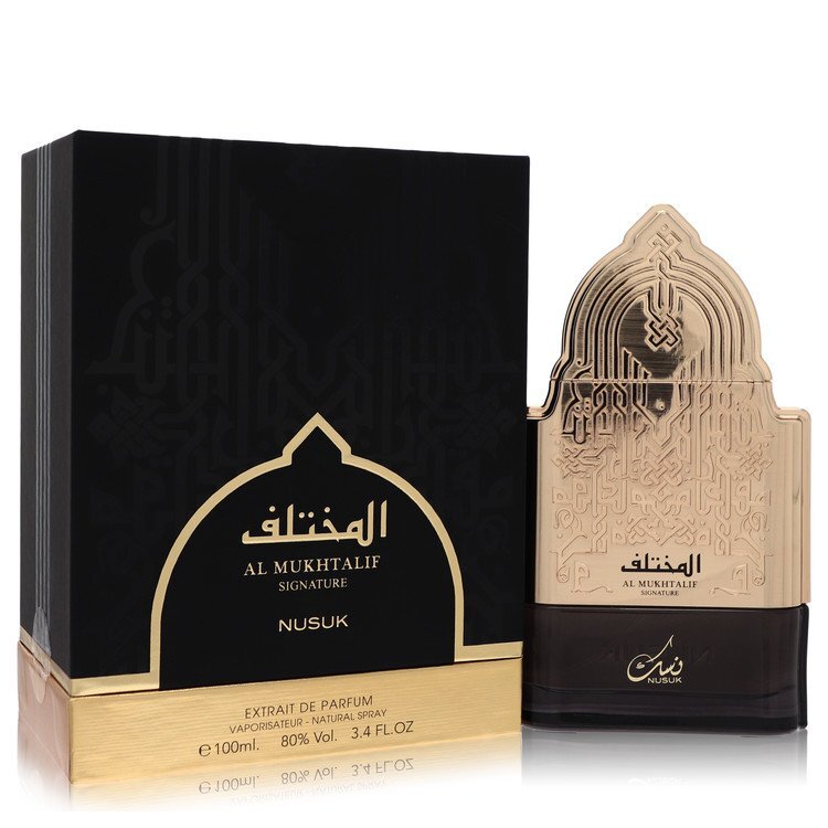 Nusuk Al Mukhtalif Signature by Nusuk Extrait De Parfum Spray (Unisex) 3.4 oz (Men) Nusuk Nusuk