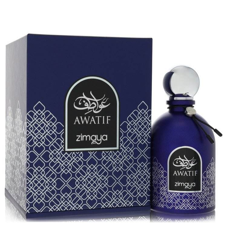 Afnan Zimaya Awatif Blue Eau de Parfum Spray 3.4 oz for Men Afnan Afnan